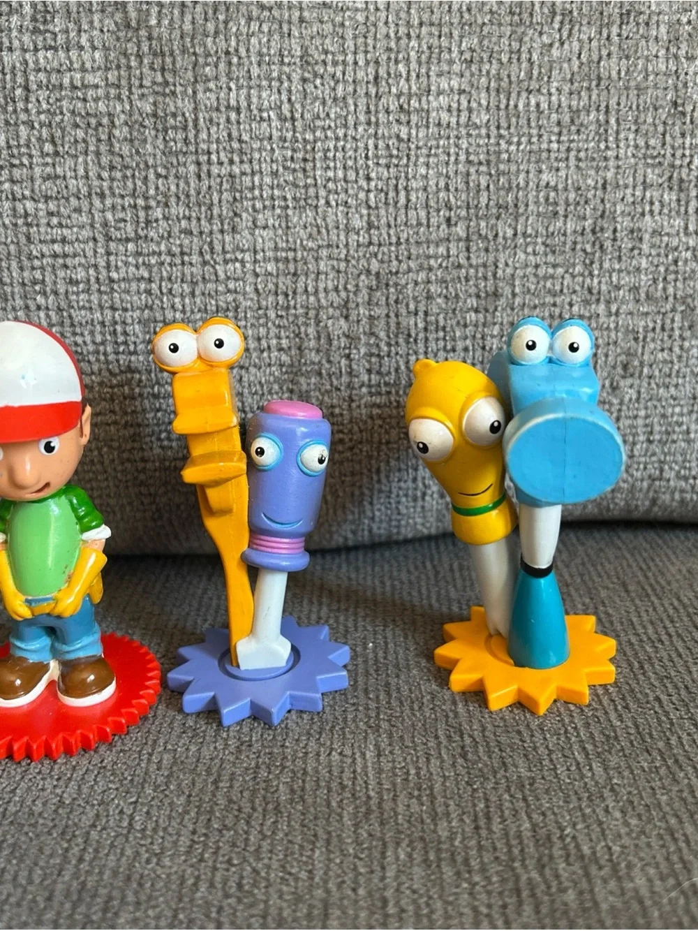 Lot of 6 Disney Handy Manny PVC Figures Cake Toppers Collectible Play Set